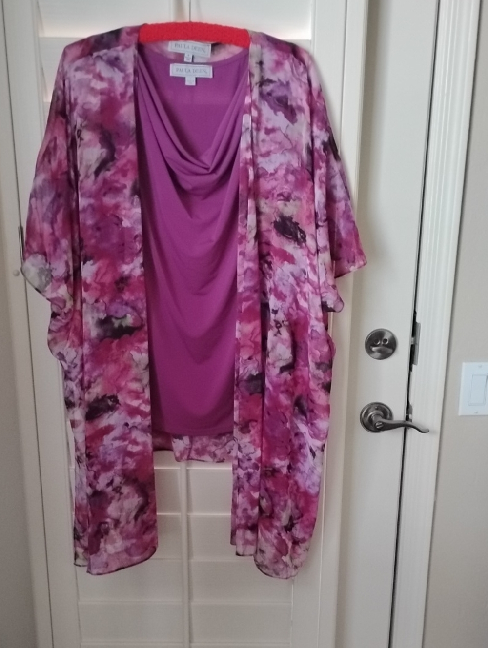 Kimono Topper With Shell